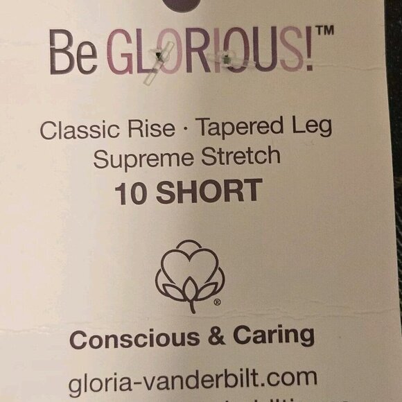 Gloria Vanderbilt Jeans Womens Size 10 Short Classic Amanda Slimming Tapered New - Picture 4 of 7